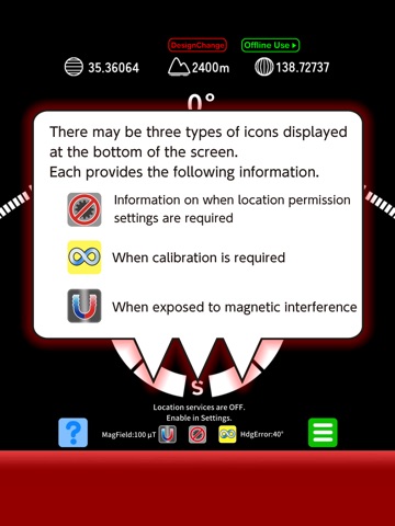 Compass_S iPad screenshot