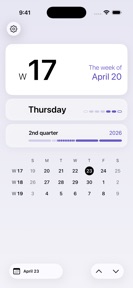 Weeklet - Week Number screenshot