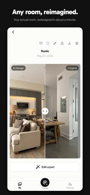 archelier — AI Interior Design screenshot 1
