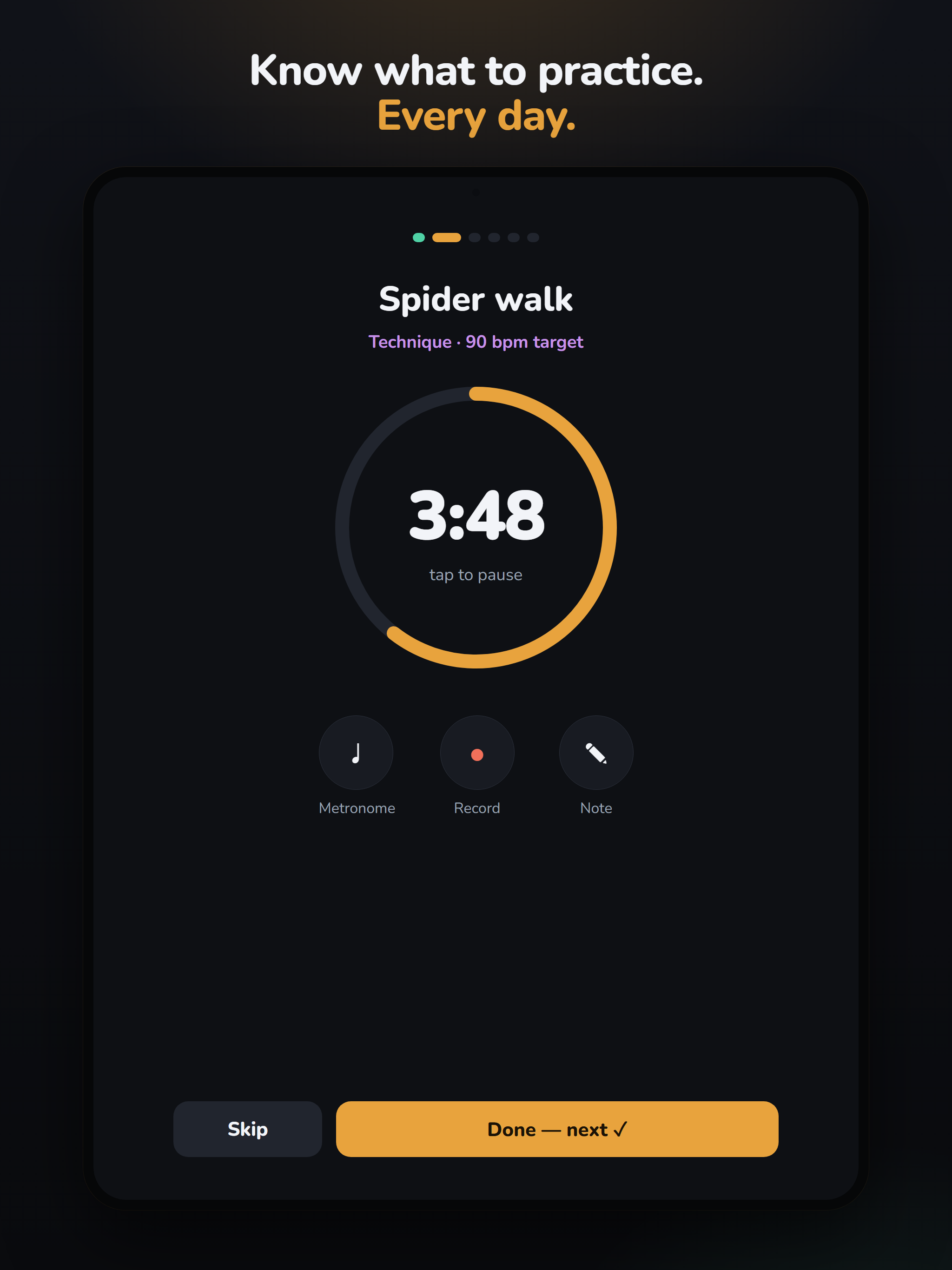 Practimo: Practice Tracker screenshot 7