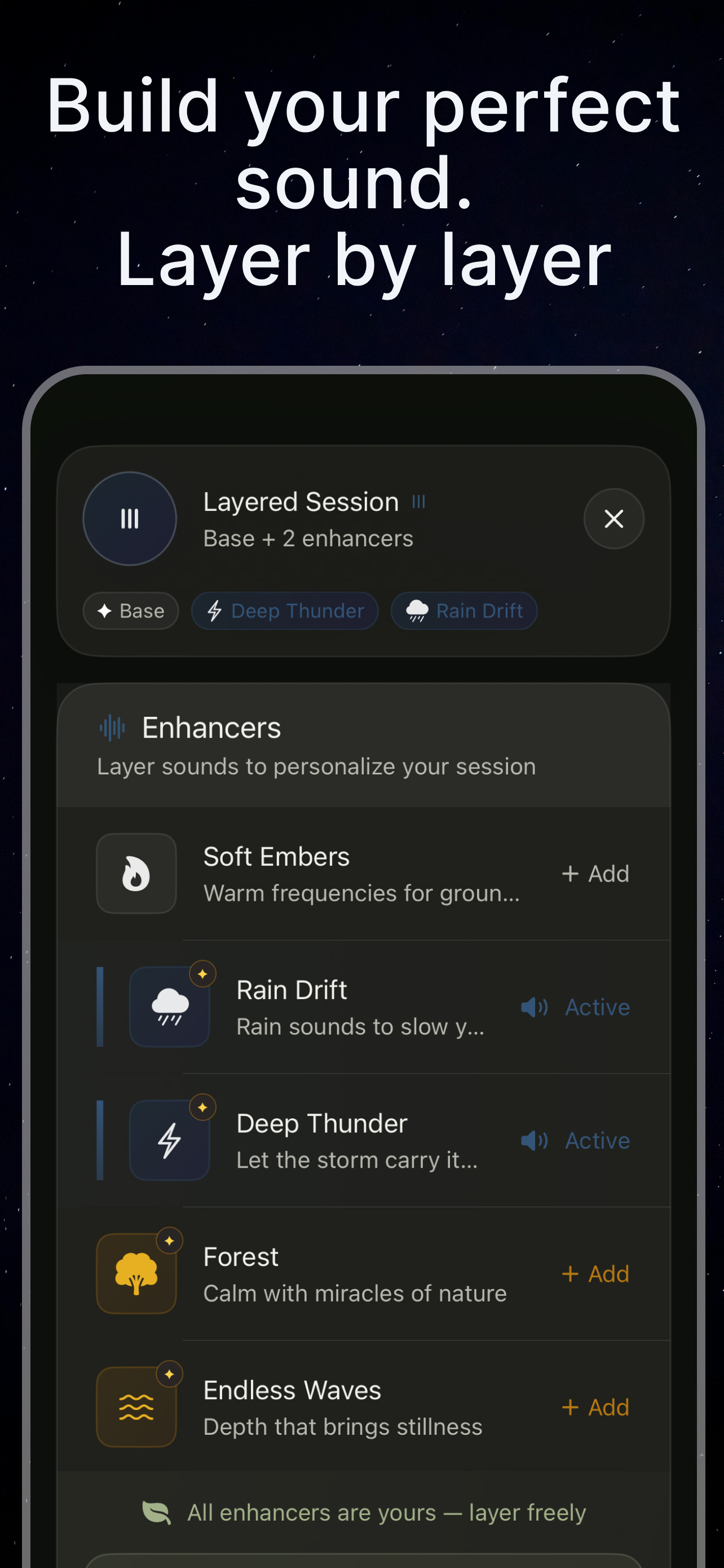 Sounda: Sleep & Calm Sounds screenshot 4