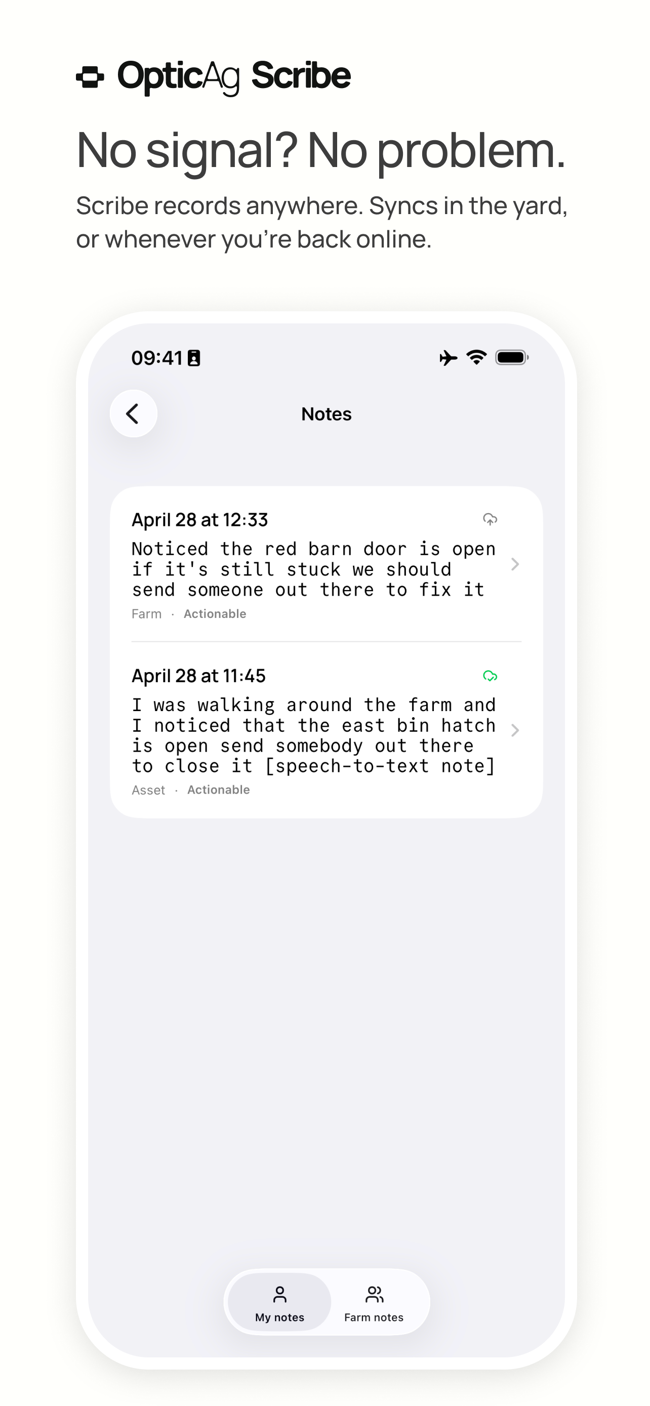 OpticAg Scribe screenshot 5