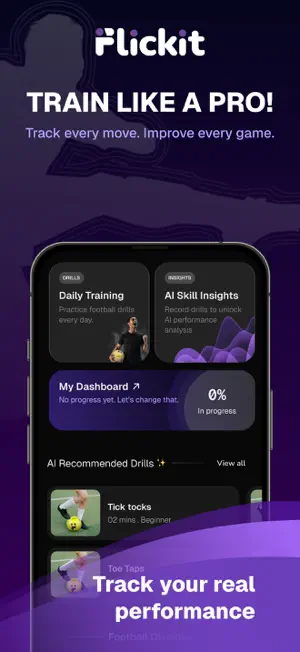 Flickit - Sports & Fitness screenshot 2