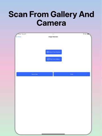PDF Document Scanner-Live iPad screenshot