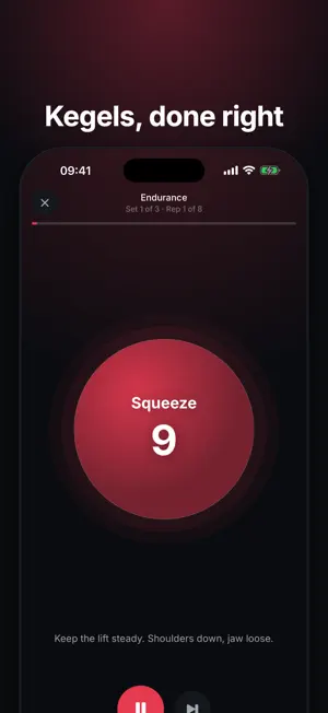 KegelX: Pelvic Floor Trainer screenshot 1