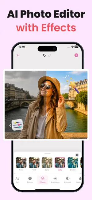 Photo Collage Maker: AI Editor iPhone screenshot 3