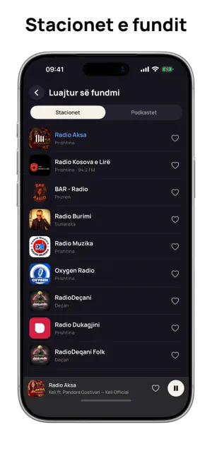 Radio Kosovo: Live FM Stations screenshot 3
