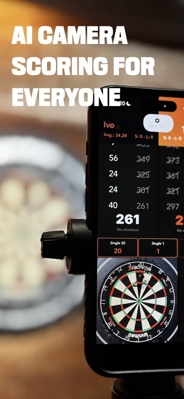Screenshot #2 pour Dart Scores: Darts Scoreboard