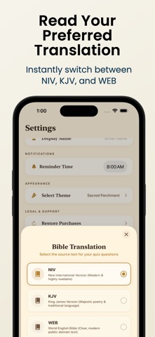 Bible Quiz: Scripture Trivia screenshot 4