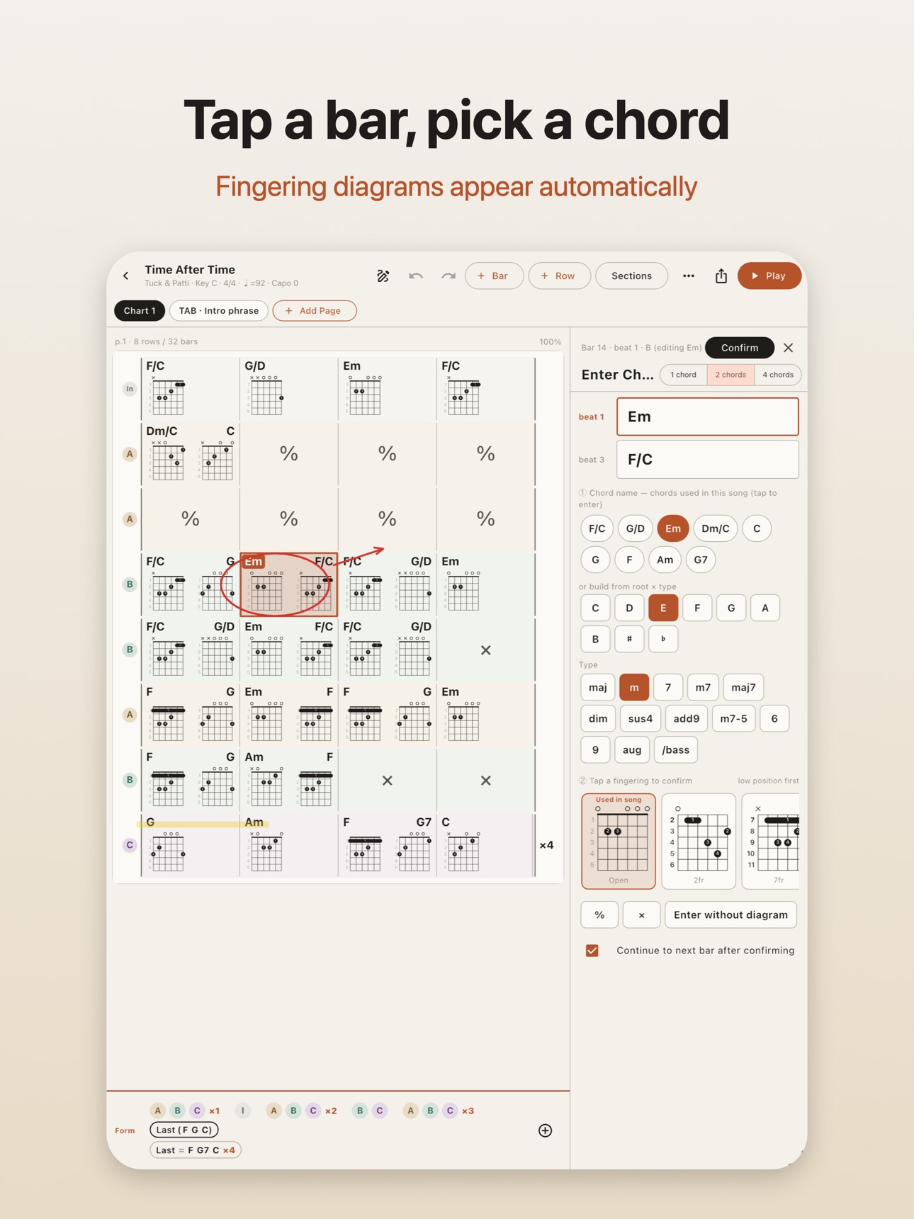 Screenshot 7 of Guitar Chart Maker: Chords TAB