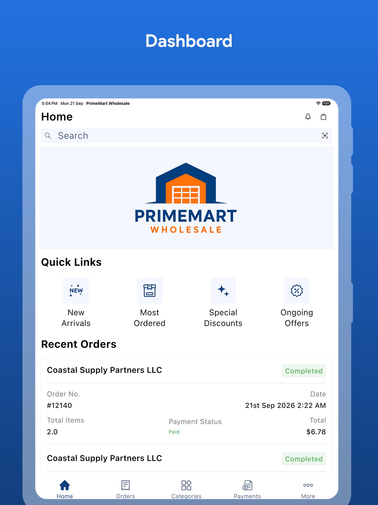 Screenshot 7 of PrimeMart Wholesale