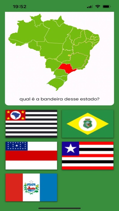 Quiz States of Brazil Screenshot