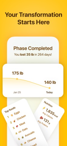 Fitia: Calorie Counter & Diet screenshot
