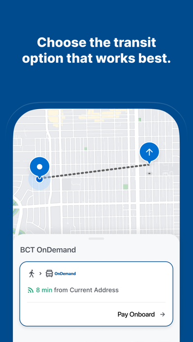 BC Transit – OnDemand Screenshot