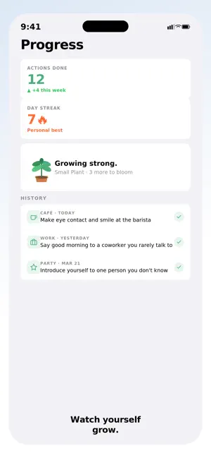 Bloom: Social Confidence screenshot 1