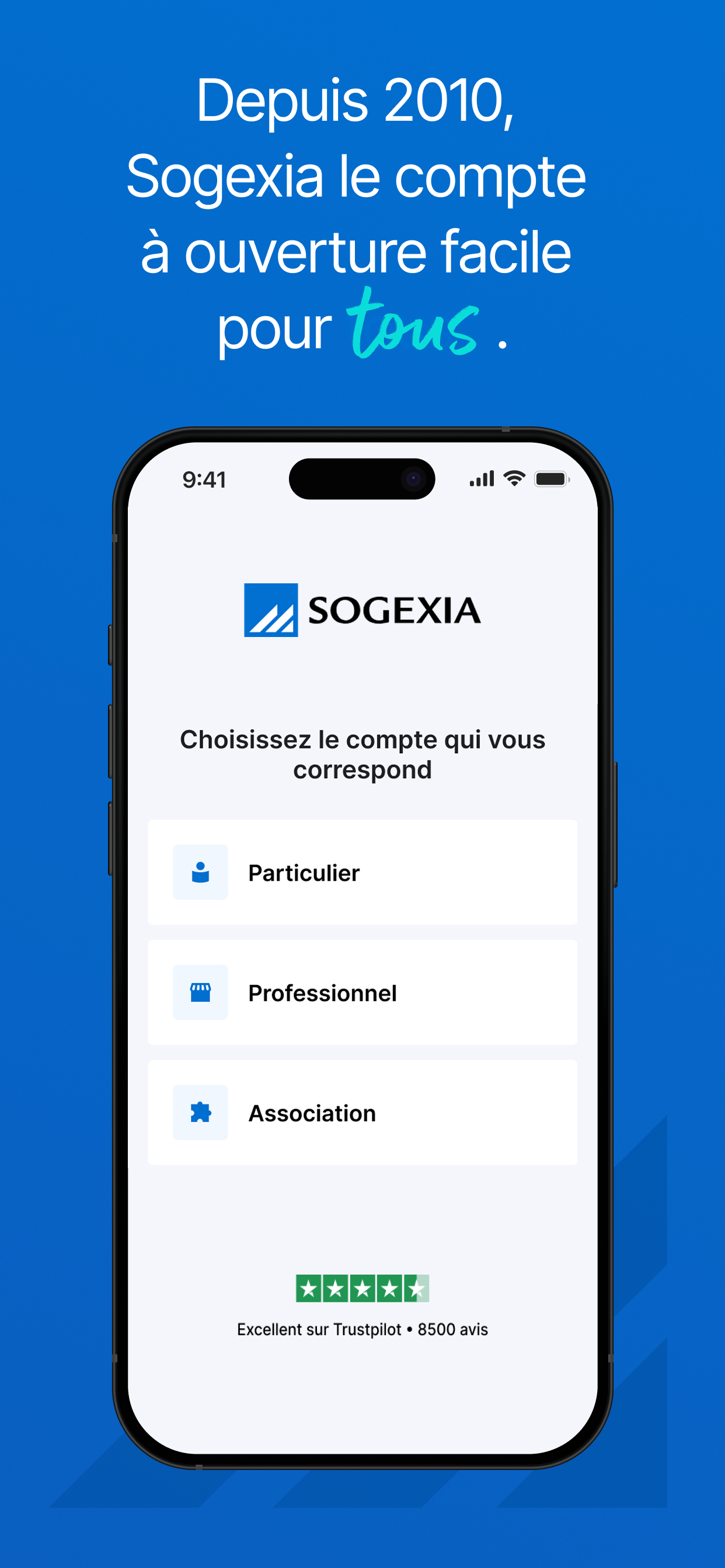Sogexia – Account, Card & IBAN
