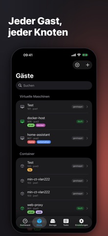 PVE Admin iPhone screenshot 2