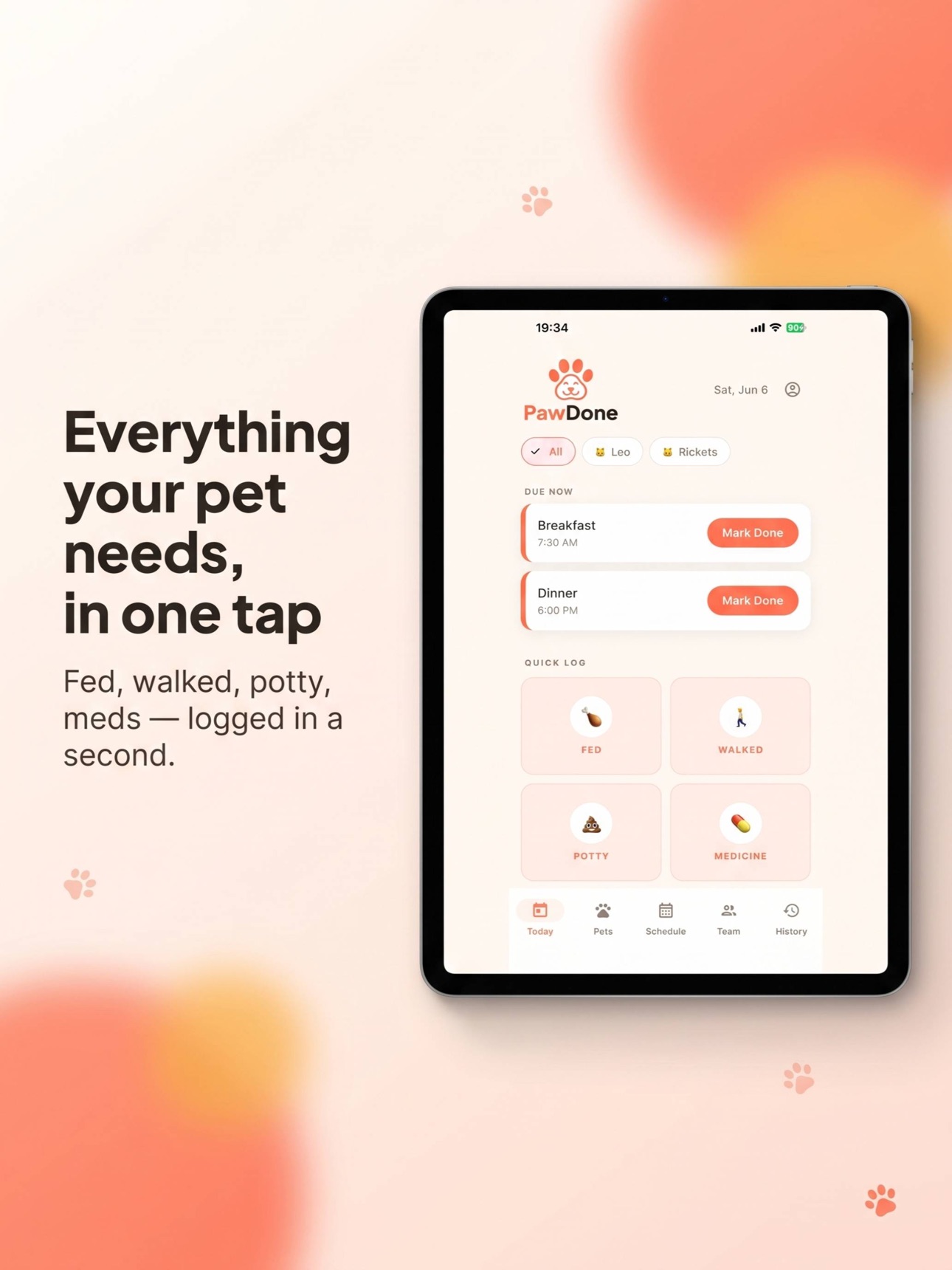 Screenshot 8 of PawDone: Pet Care Tracker