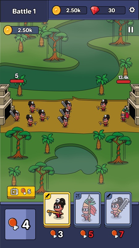 Battle Evolution: Tactical War screenshot 1