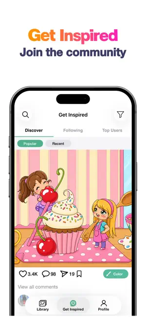 Coloring Book for Adults - App screenshot 6