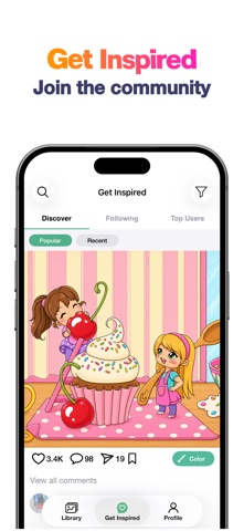 Coloring Book for Adults - App screenshot 6