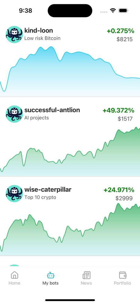 OctoBot: Crypto investment screenshot 2