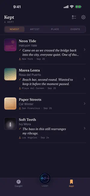 SongCatcher screenshot 2
