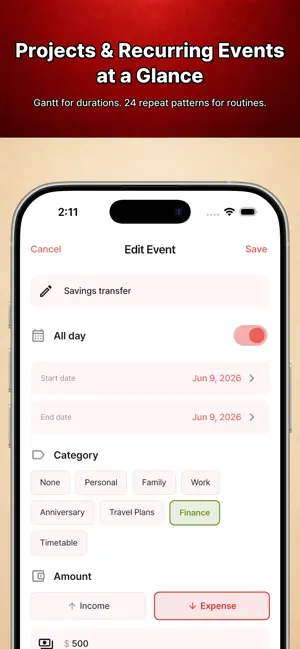 Lunaco: Secure Calendar·Tasks screenshot 2