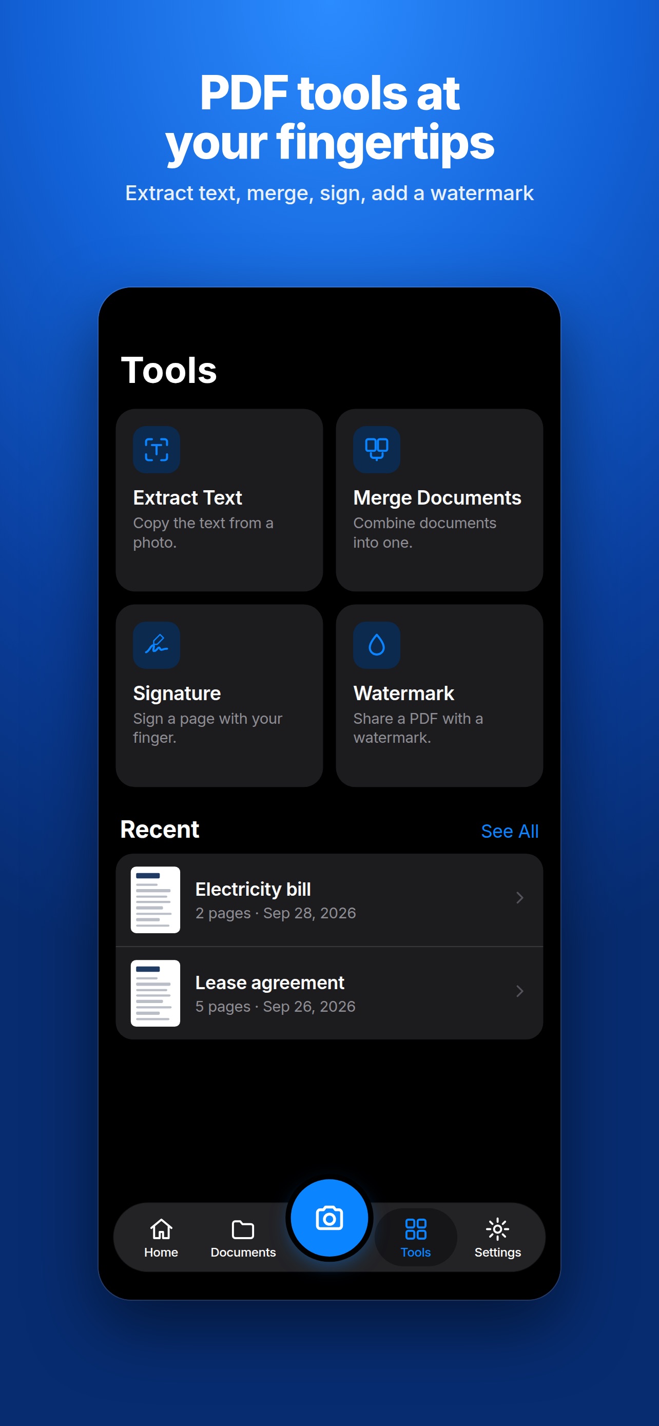 Screenshot 6 of Tara Scan: PDF & OCR