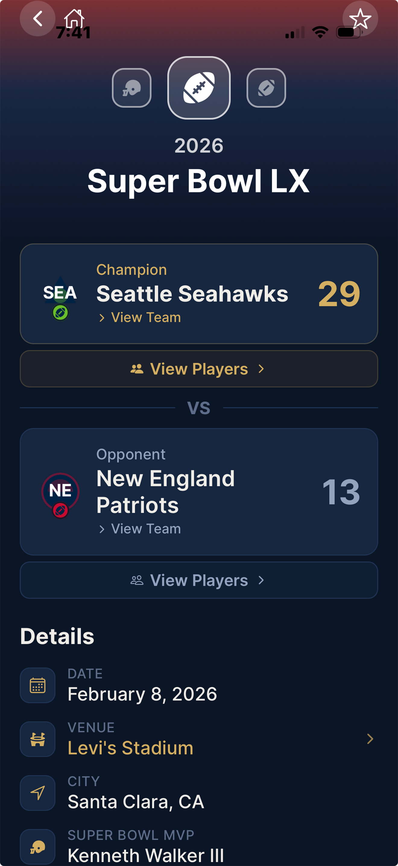 Professional Sports History