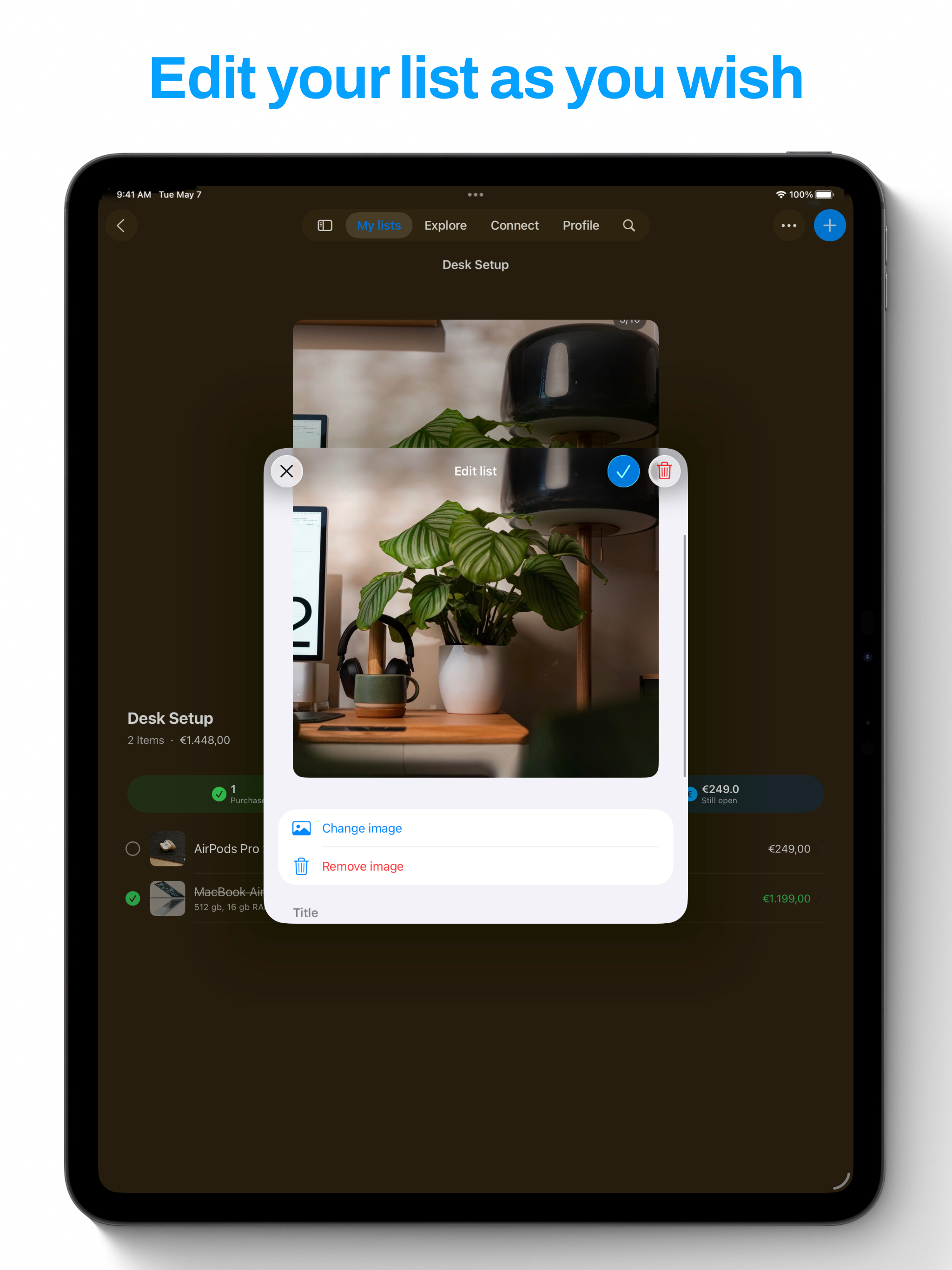 Wishlist – Share & Discover