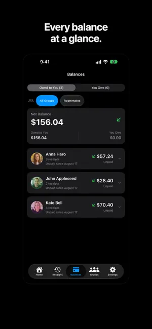 ReceiptSplit: Split & Scan screenshot 4
