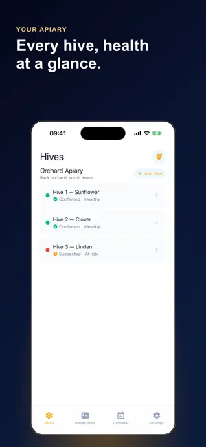 Beekeeping Log: Hive Tracker screenshot 1