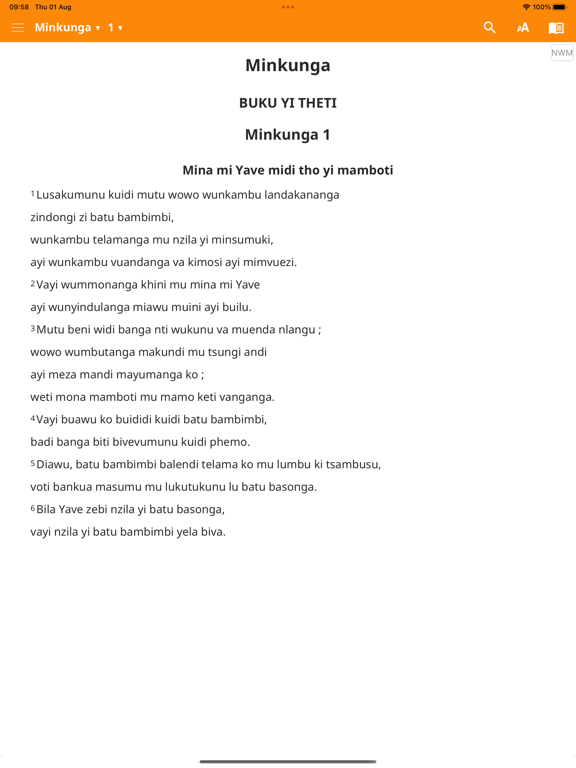 Screenshot #5 pour Kiyombe Bible