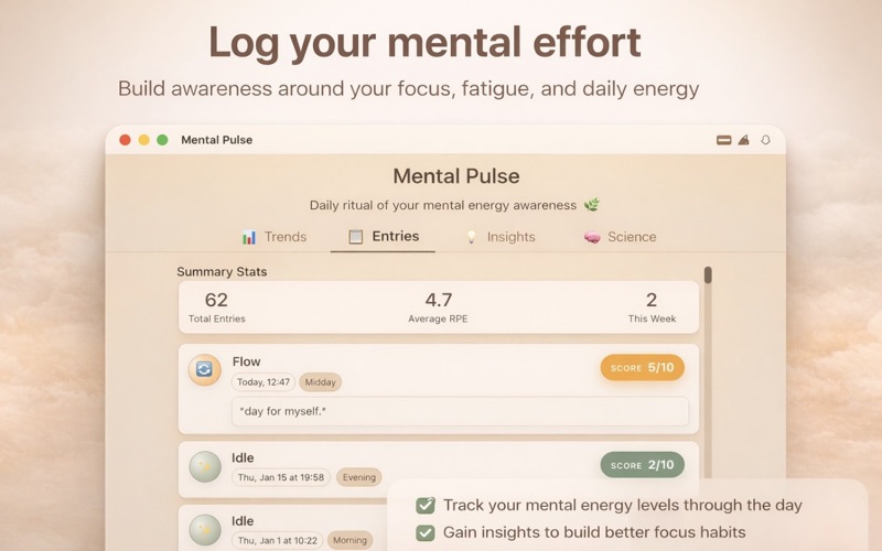 Mental Pulse screenshot