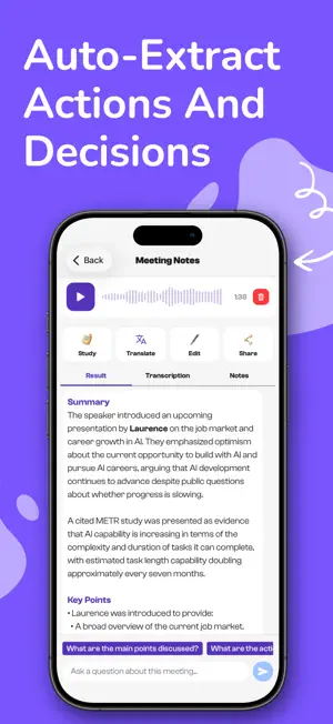 AI Note Taker - Azra screenshot 2