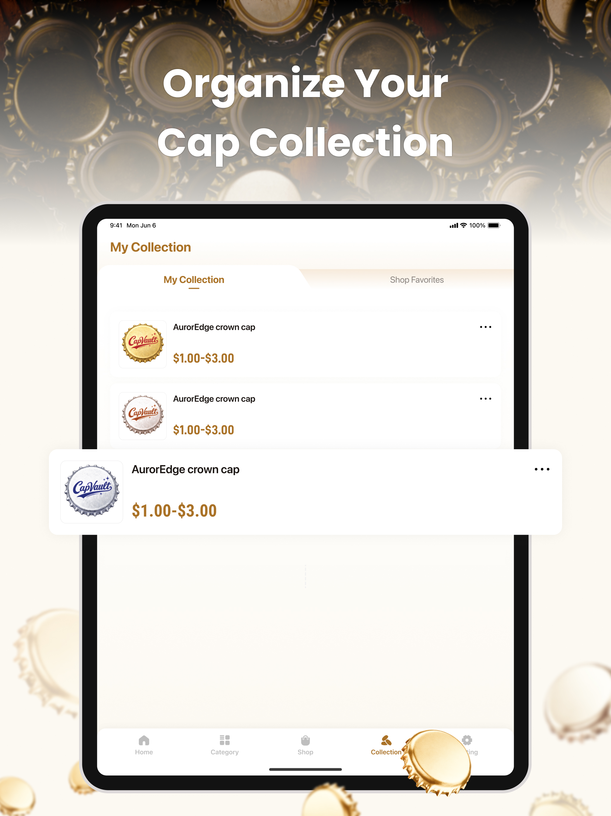 Bottle Cap ID: CapVault