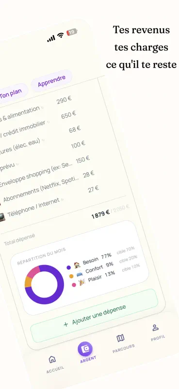 Noory - Coach Argent & Budget screenshot 5 of 8