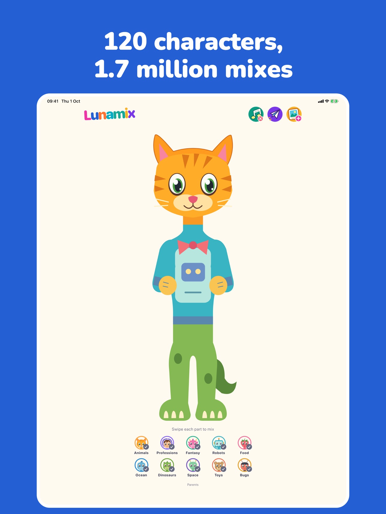 Screenshot 7 of Lunamix Kids: Mix & Match