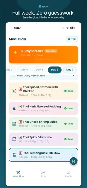 RytDait: AI Meal Planner screenshot 2