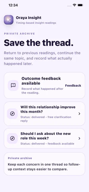 Oraya Insight screenshot 4