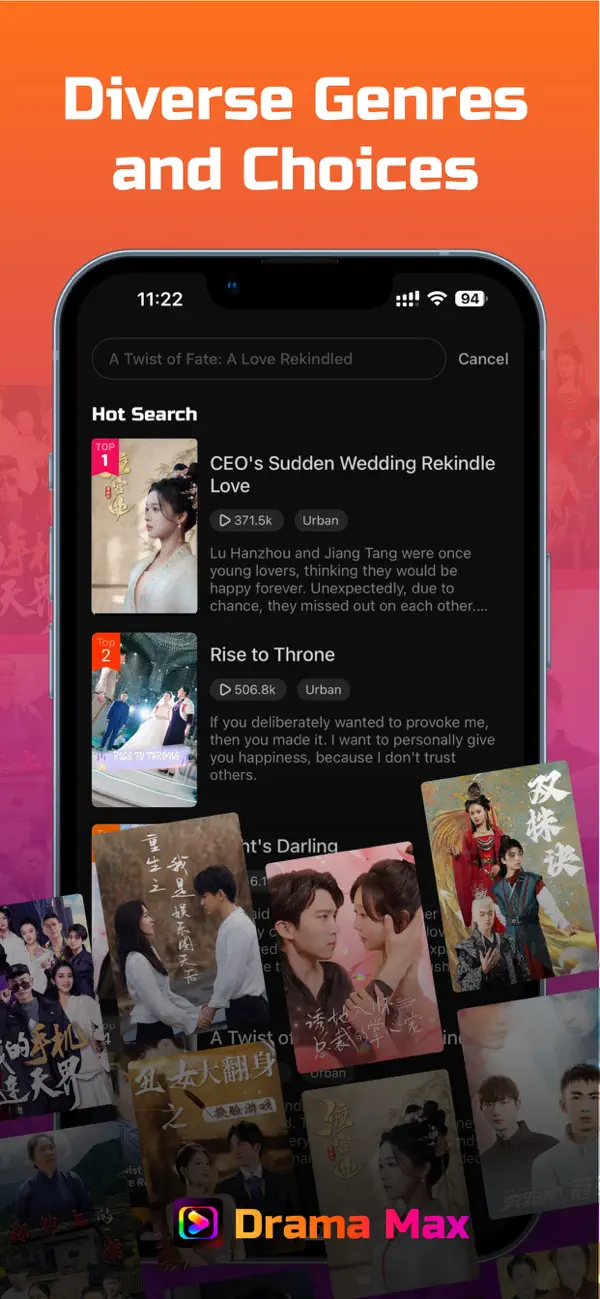 #6. Drama Max - Short Drama Reels (iOS) 由: CODEJOY TECHNOLOGY LIMITED
