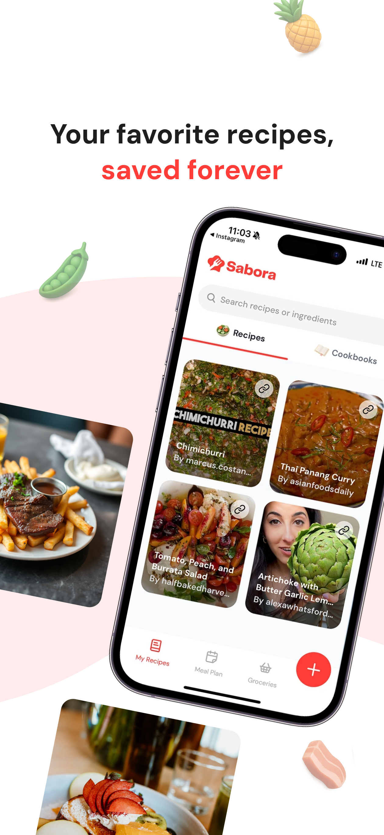 Sabora: Recipe Manager