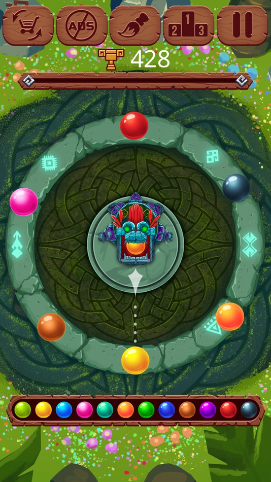 #3. Marble Blast - Luxor jungle (iOS) 由: PLAYTOUCH