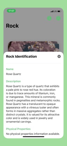 Rock Gem Crystal Identifier Screenshot 4 of 5