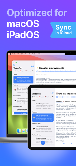 ‎Speech to Text – VoicePen AI Screenshot