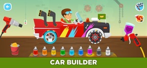 Racing cars game for kids 2-5 screenshot