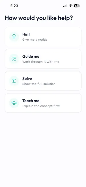 Studly: AI Math Tutor screenshot 2