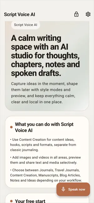 Script Voice AI screenshot 1