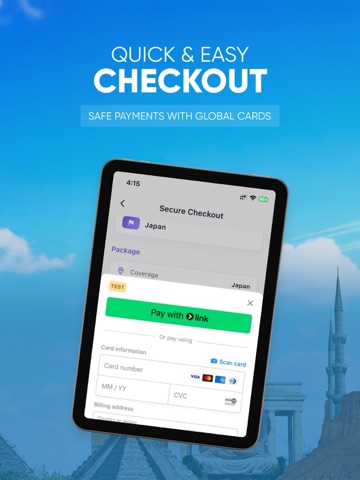 CloudOn: eSim & Travel Data iPad screenshot